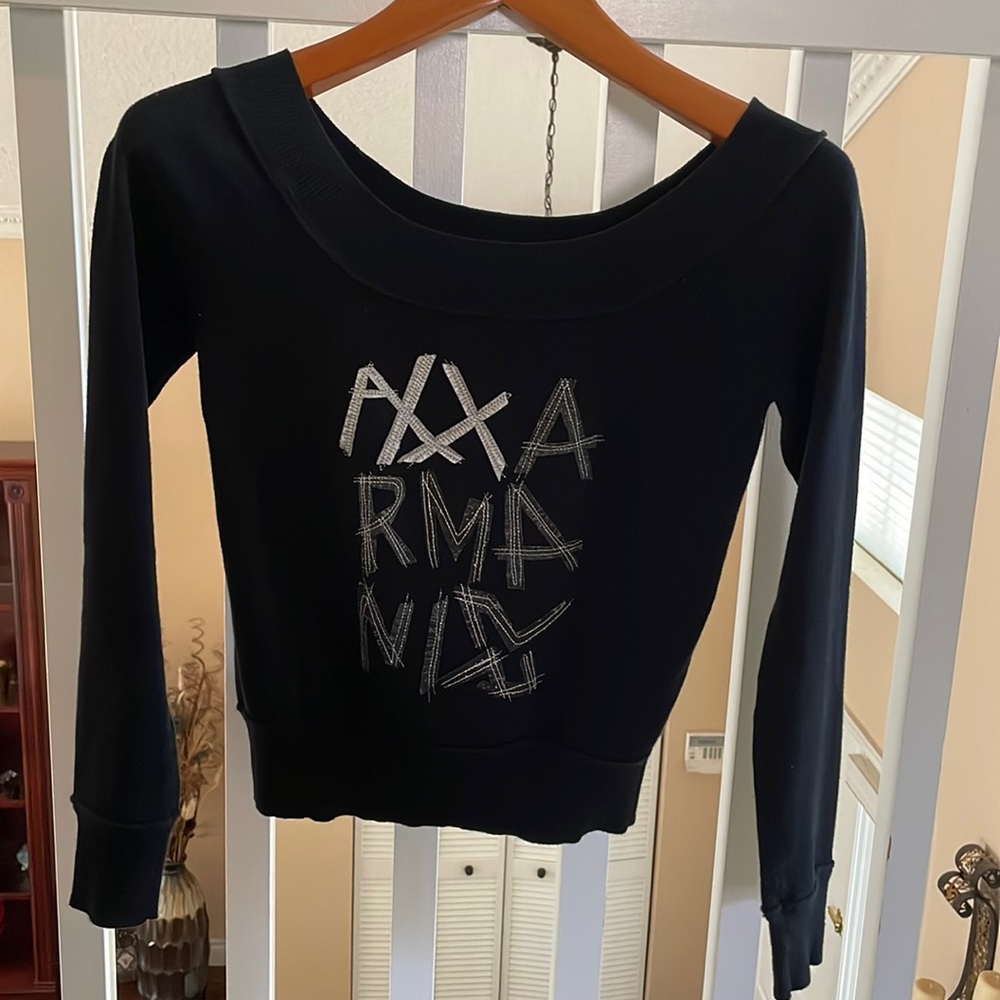 Armani exchange A/X boat neck sweater
